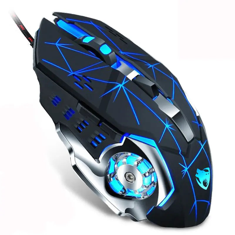 Wired Optical LED Computer Game Mice
