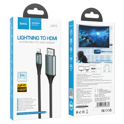 Lightning Cable to HDMI “UA15”