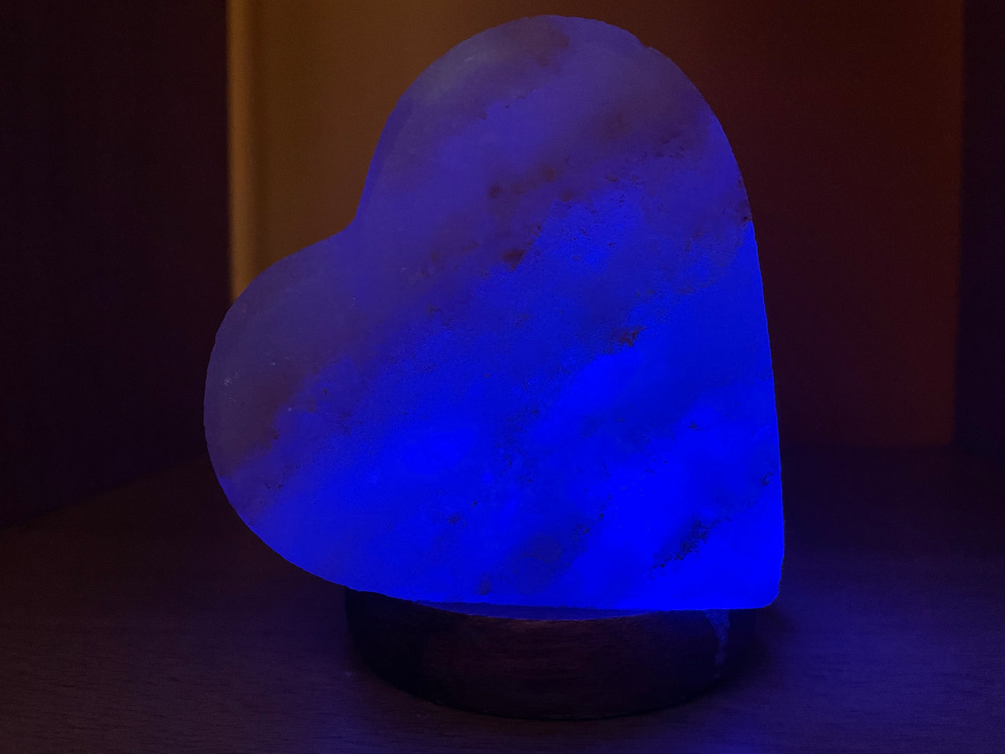 Heart Shape Salt Lamp (NIGHT LIGHT)