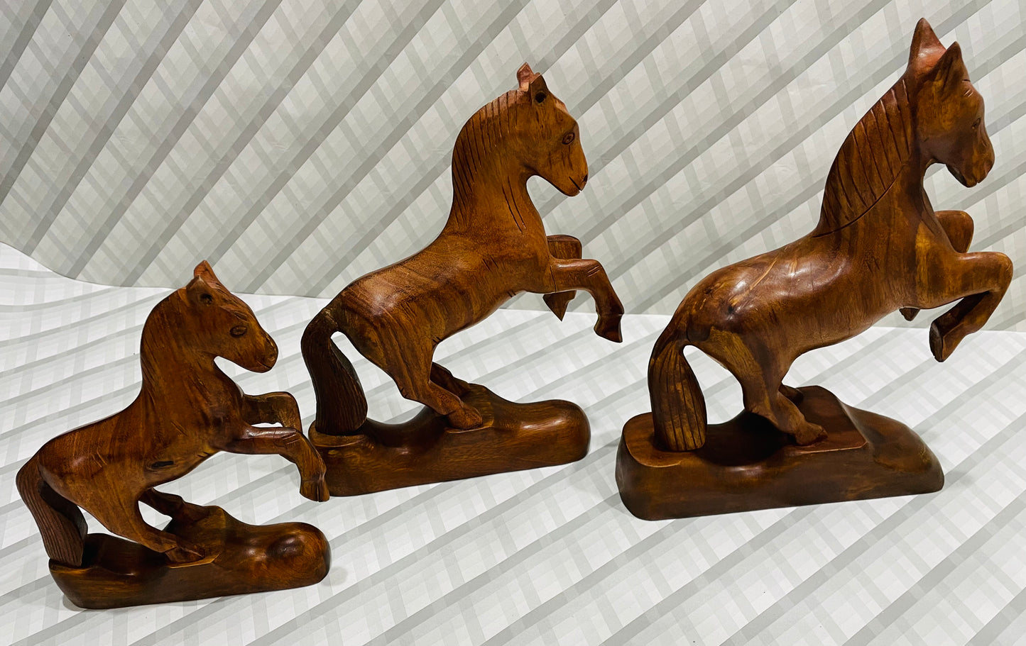 Wooden Horse on Stand Gift