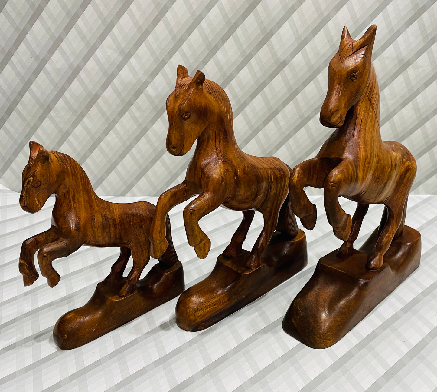 Wooden Horse on Stand Gift