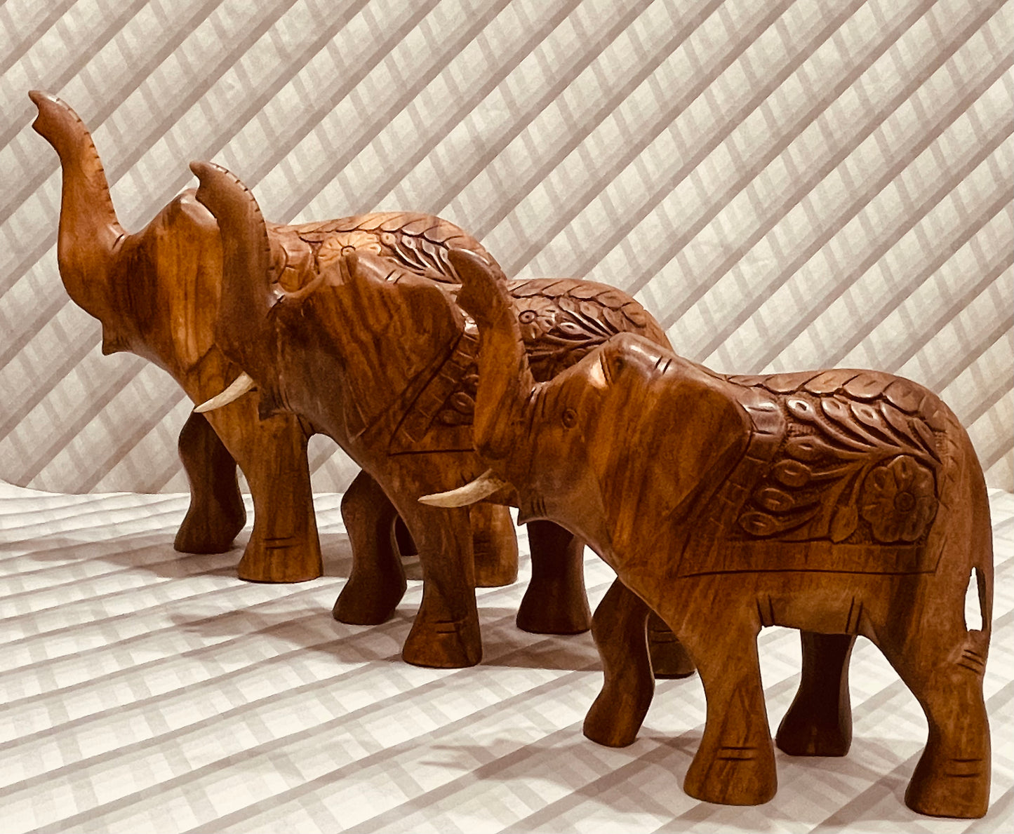 Wooden Elephant Gift